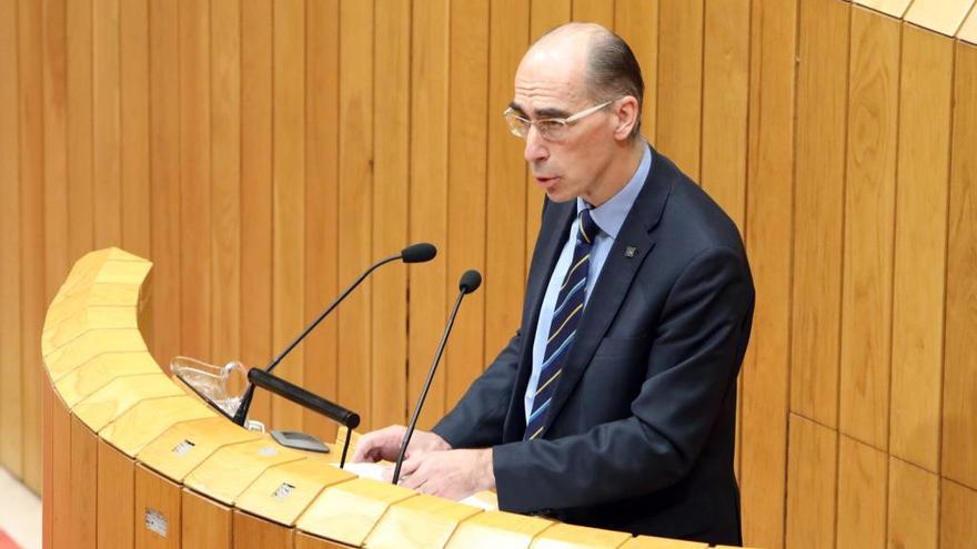 Comparecencia del conselleiro de Sanidade, Jesús Vázquez Almuiña, en el Parlamento.