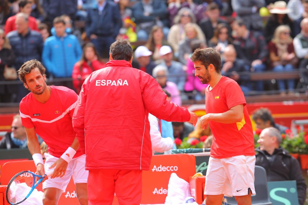 Partido de dobles España-Alemania