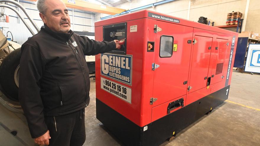 El pánico a un nuevo apagón multiplica la demanda de grupos electrógenos en Castellón