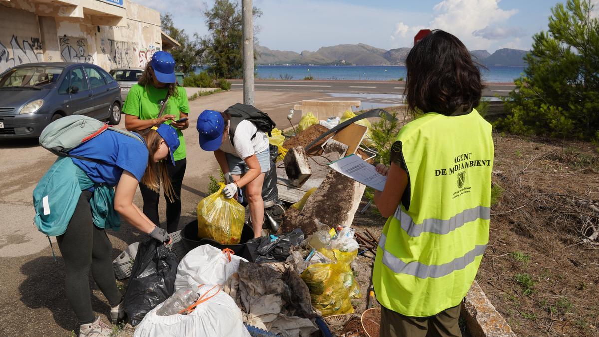 Recogida de residuos en s&#039;Albufereta