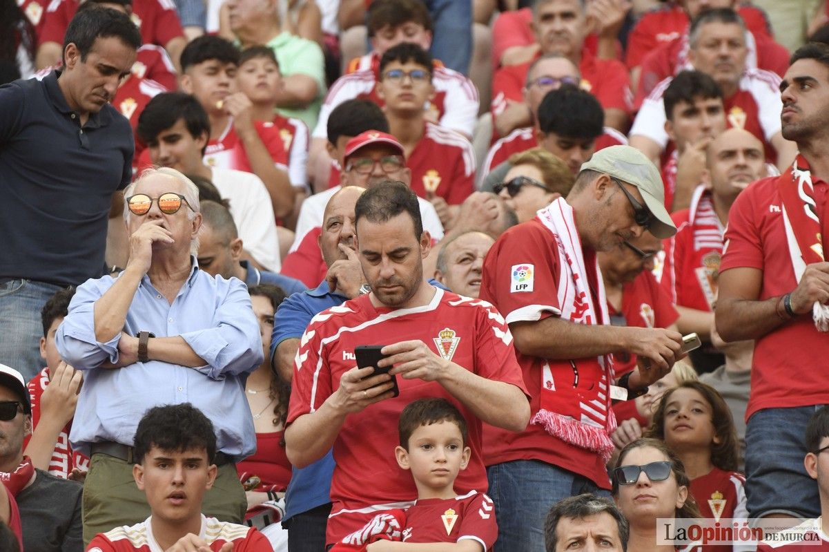 Así fue el encuentro del play off del Real Murcia y el Nástic en la lucha por el ascenso