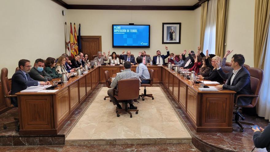 La Diputación de Teruel aprueba un presupuesto de 88 millones de euros con el apoyo de Ciudadanos y Ganar-IU