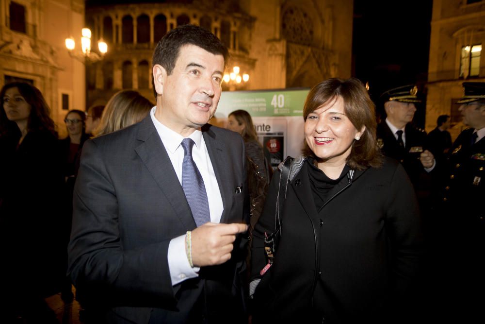 Inauguración de la exposición 'España y Prensa Ibérica: 40 años de historia democrática'