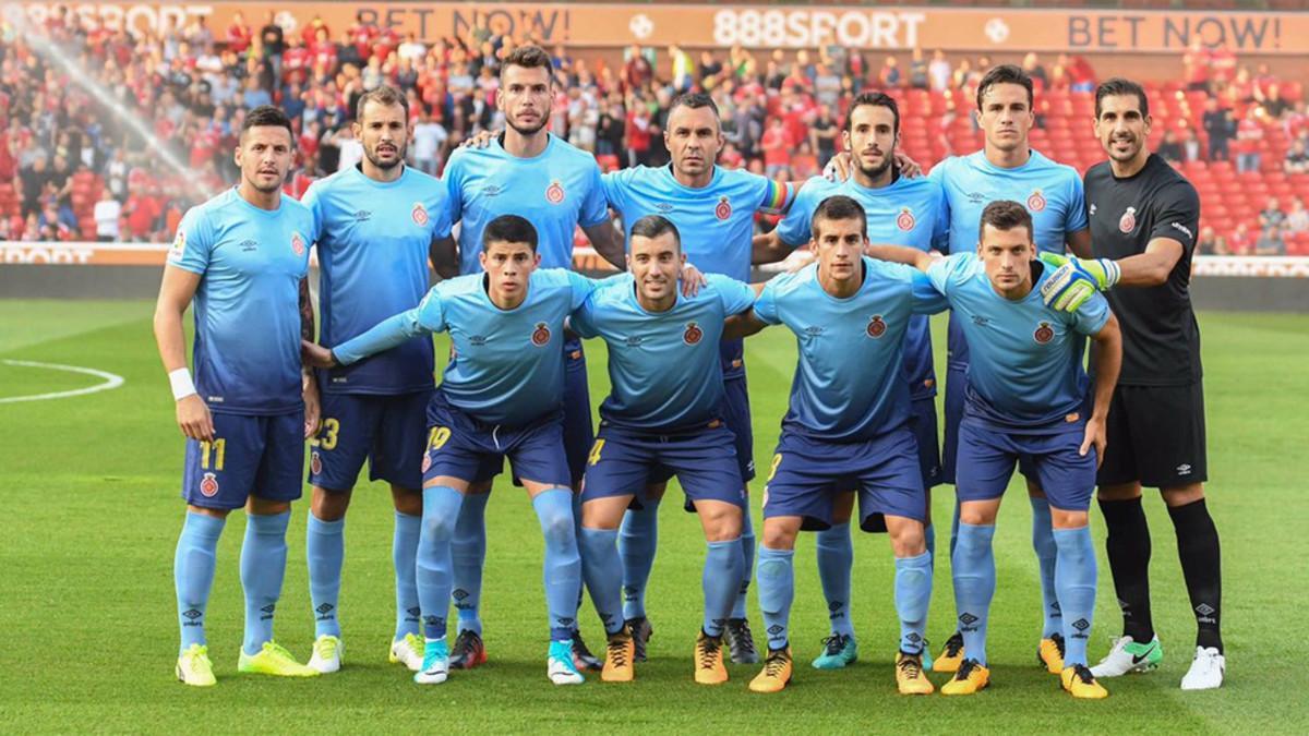 Este fue el primer once del Girona en la pretemporada 2017-2018