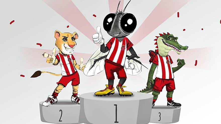 Girona FC Els socis trien la Mosca com a nova mascota del club