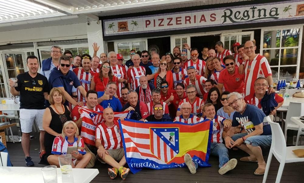 Encuentro de seguidores del Atleti en Alicante