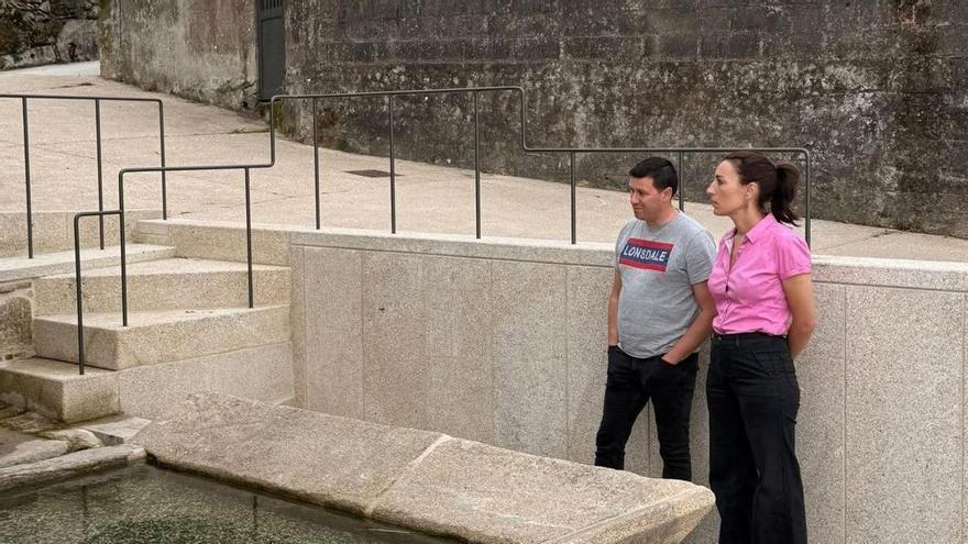 Pontecesures finaliza la rehabilitación del lavadero de A To