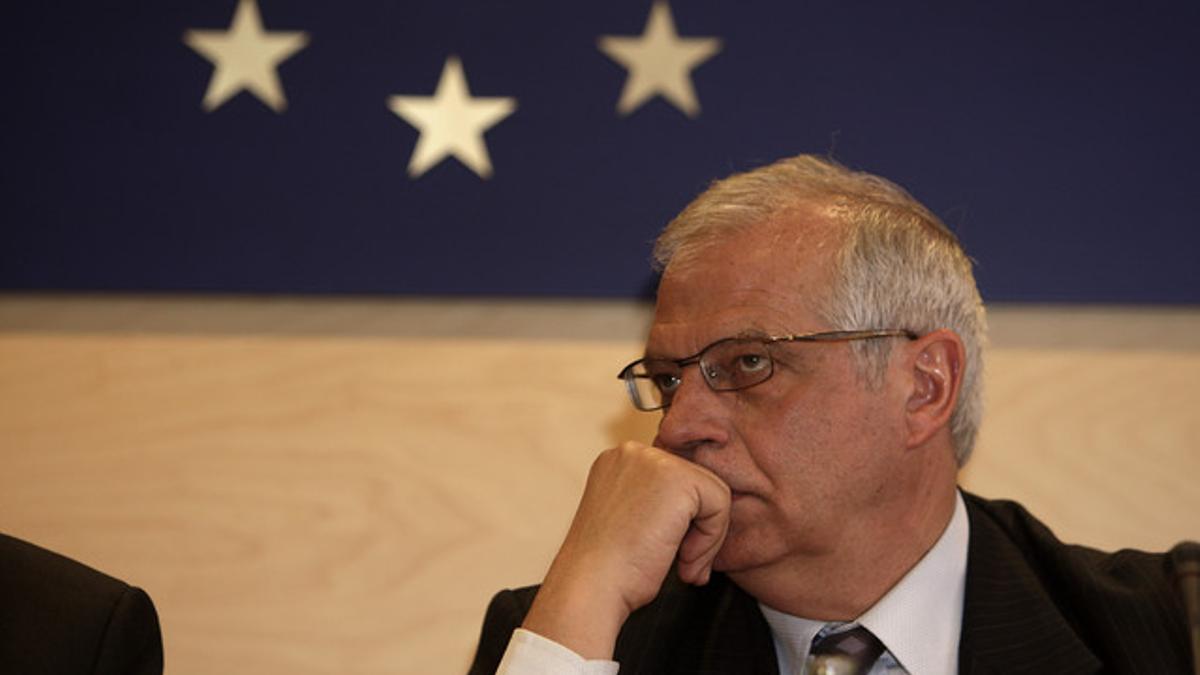 El exministro socialista Josep Borrell, en una imagen de archivo.