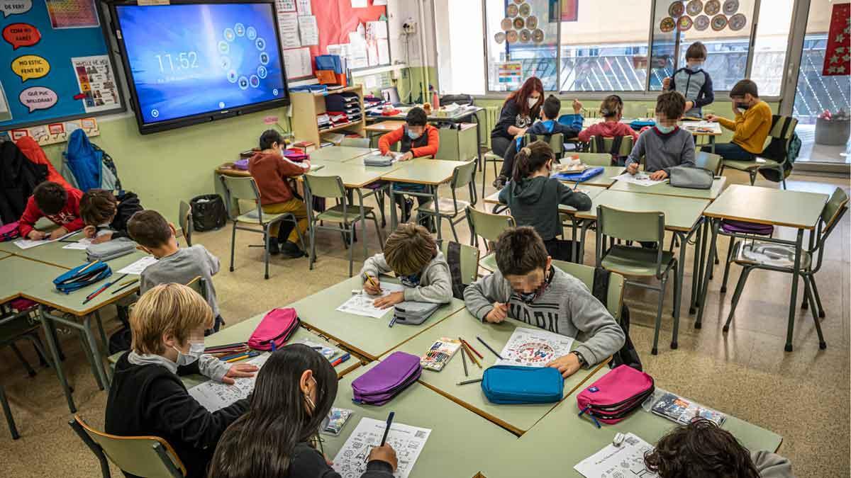 Escuela Diputació, en Barcelona