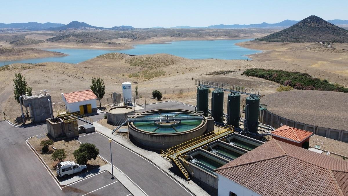 Planta de tratamiento de agua.