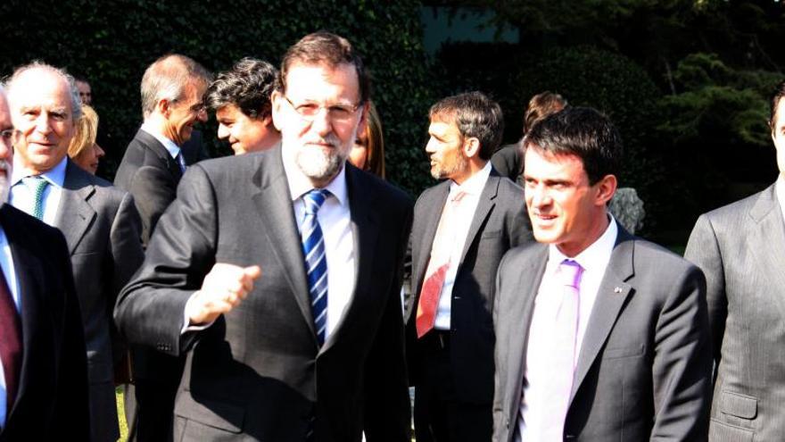 Rajoy i Valls inauguren la MAT i defineixen la línia com a «imprescindible»