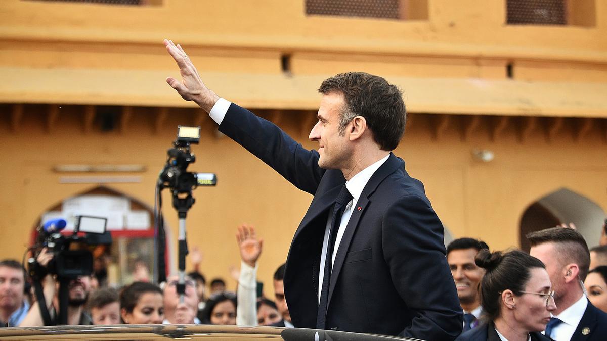 Emmanuel Macron, presidente de Francia.