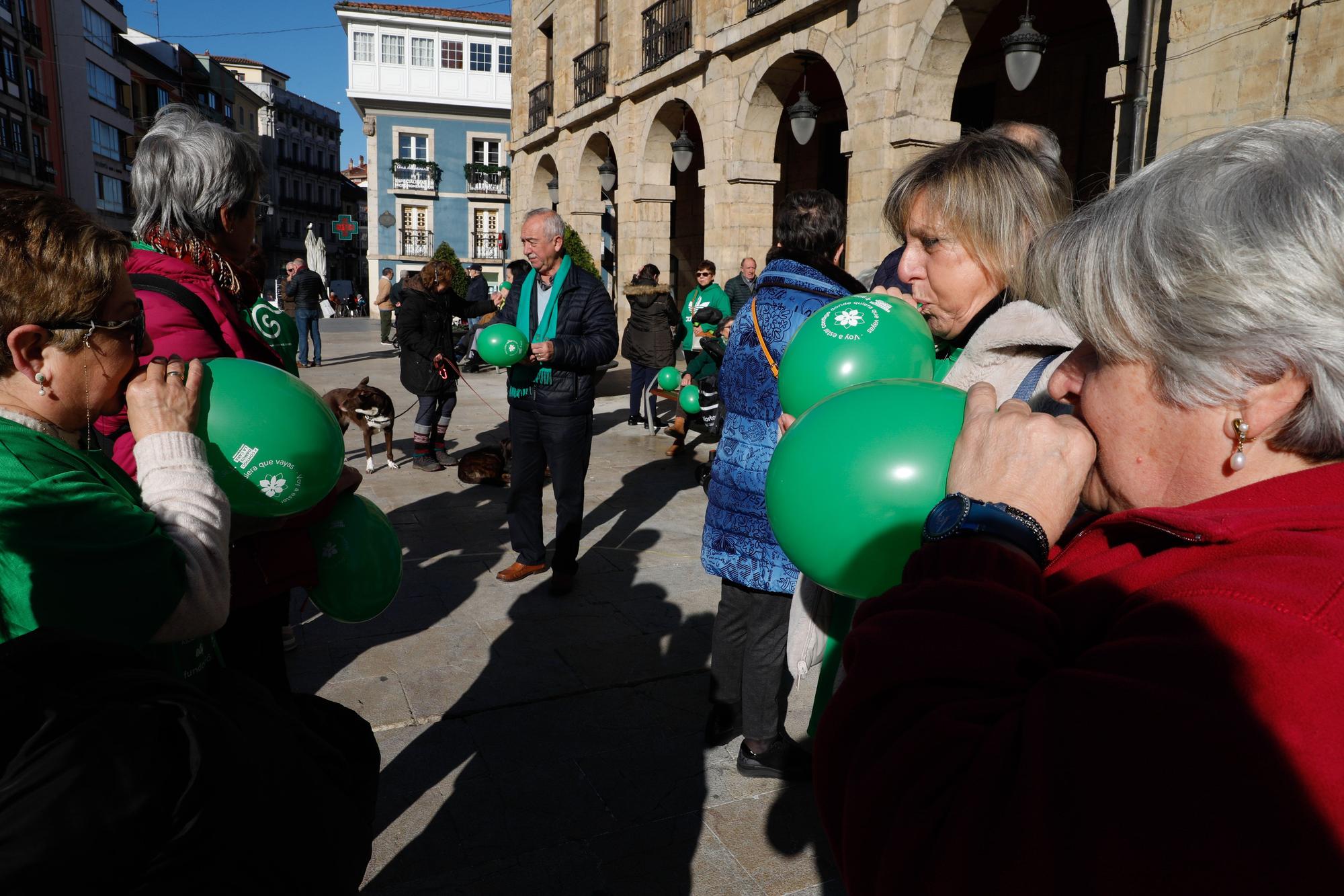 Concentración en Avilés