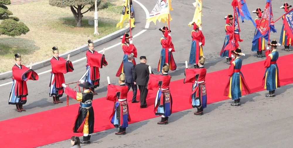 Encuentro entre Kim Jong-un y Moon Jae-in