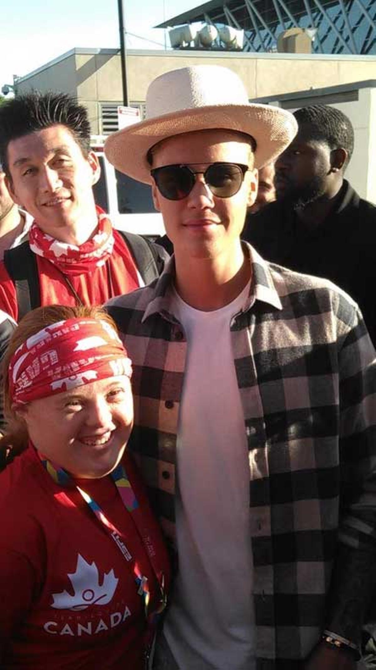 Justin Bieber, en los Juegos OlÍmpicos Especiales 2015