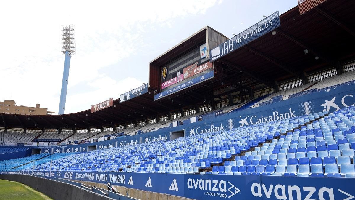 Gol Sur a horas del comienzo de las obras en La Romareda