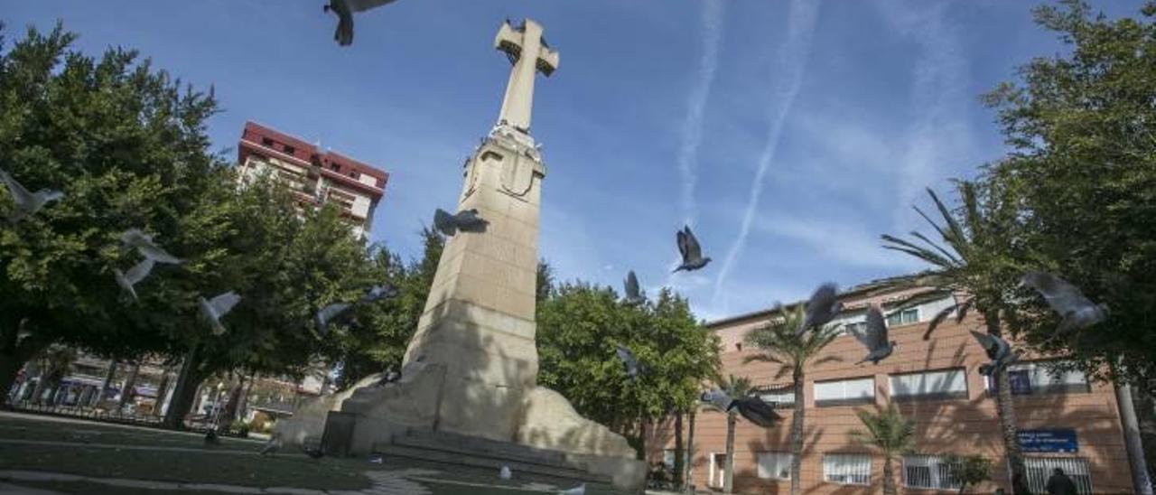 El Paseo de Germanías, donde se ubica uno de los refugios subterráneos de la Guerra Civil.