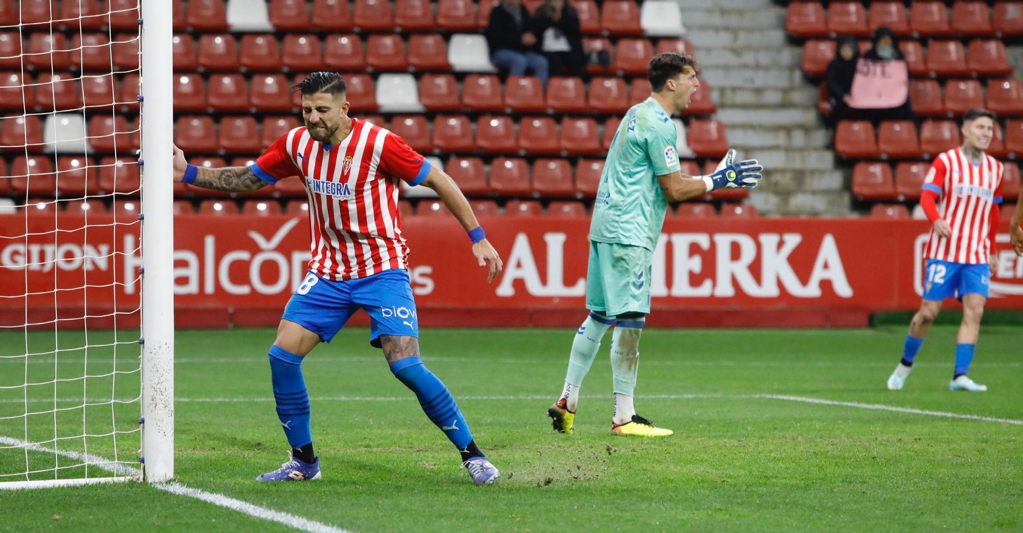 Sporting - Las Palmas, en imágenes