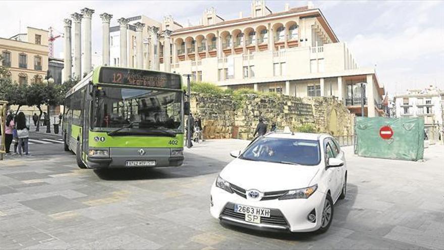 El tráfico estará más restringido en el centro a partir del próximo lunes