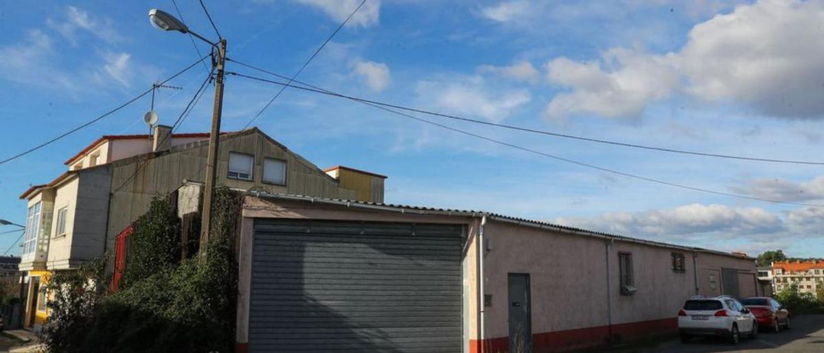 Nave industrial de Vilagarcía.