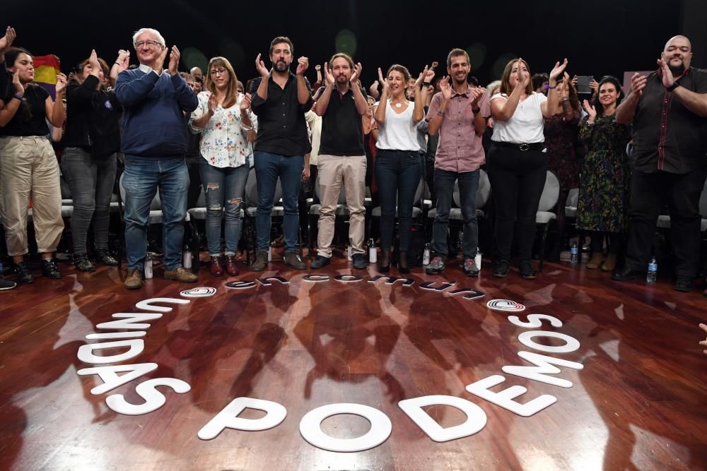 Mitin de Pablo Iglesias en A Coruña