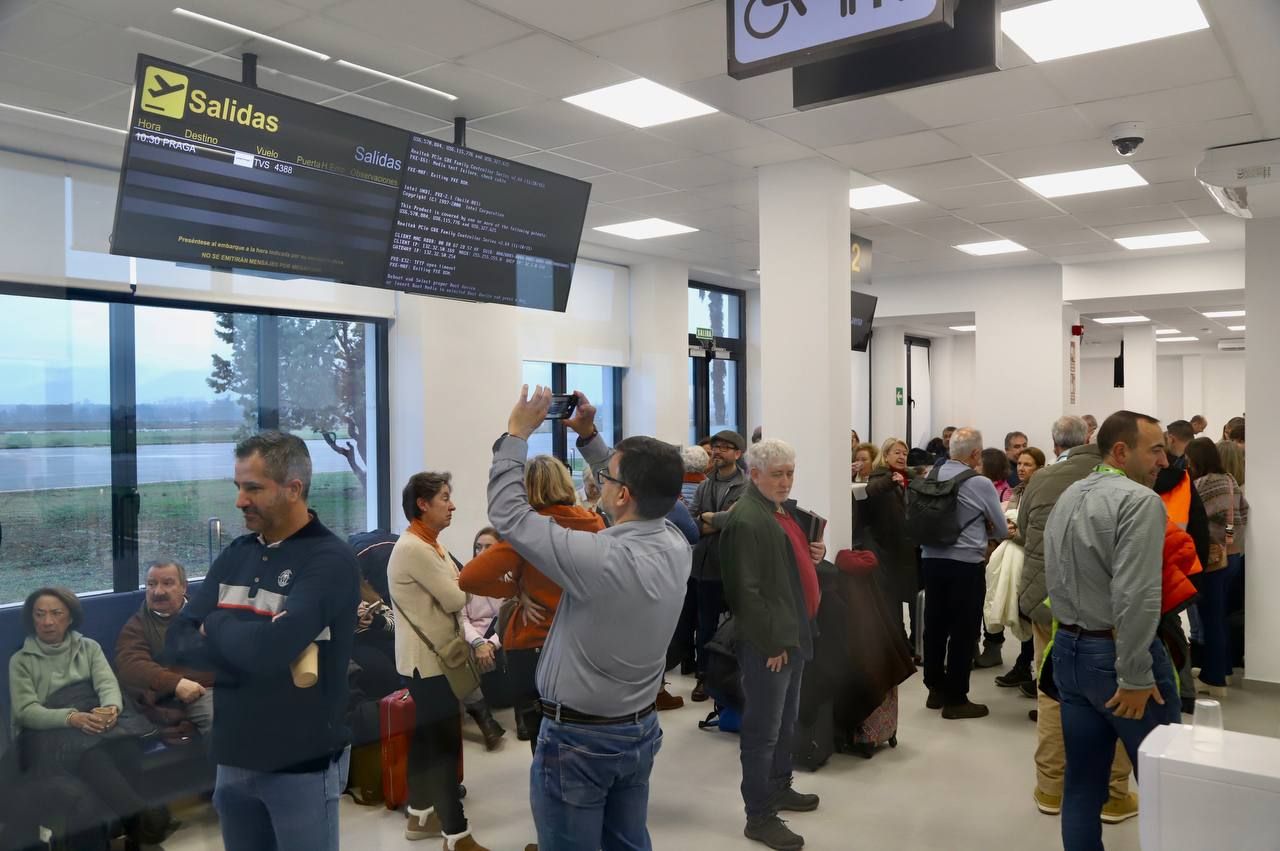 El vuelo a Praga despega del aeropuerto de Córdoba