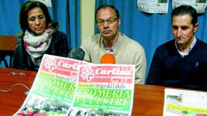 La romería ecuestre en la ermita las Cruces es hoy