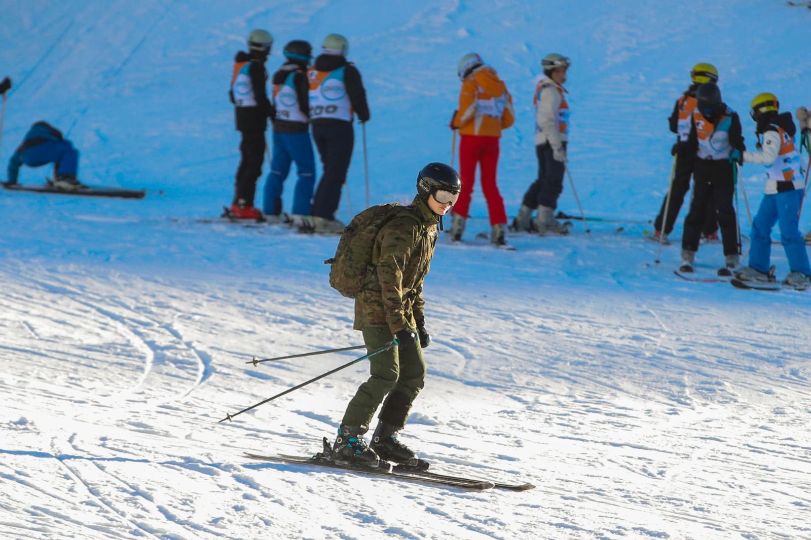 EN IMÁGENES | Así han sido los ejercicios de montaña y esquí de la Pricesa Leonor en Astún