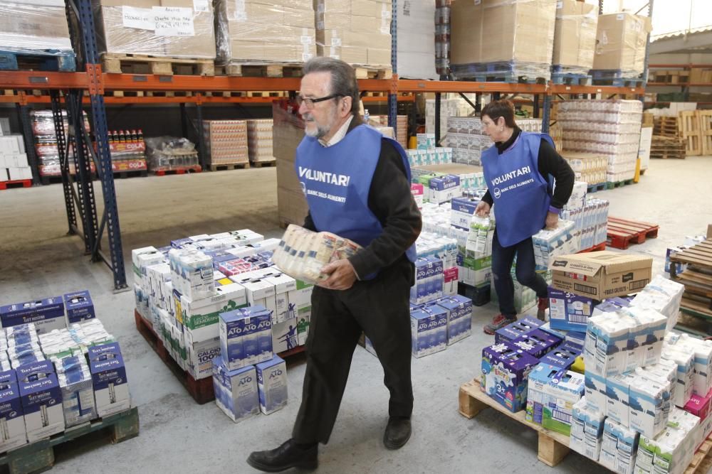 Magatzem del Banc dels Aliments a Girona