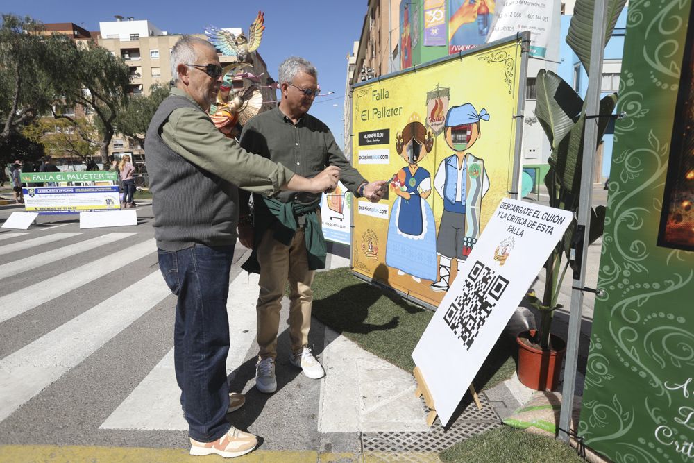 Recorrido por las fallas de la Sección Especial de Sagunt