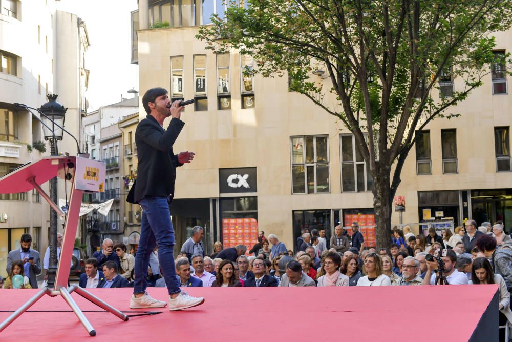 Acte final de campanya de Junts per Manresa