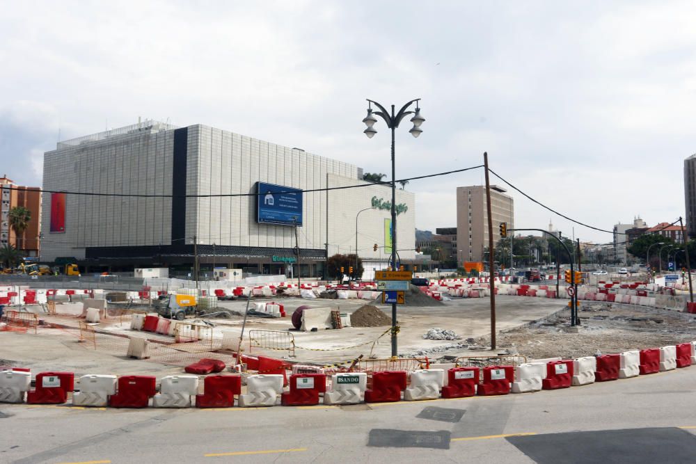 Obras paradas en Málaga