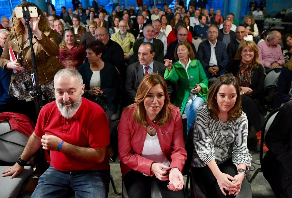 Acto de Susana Díaz en A Coruña