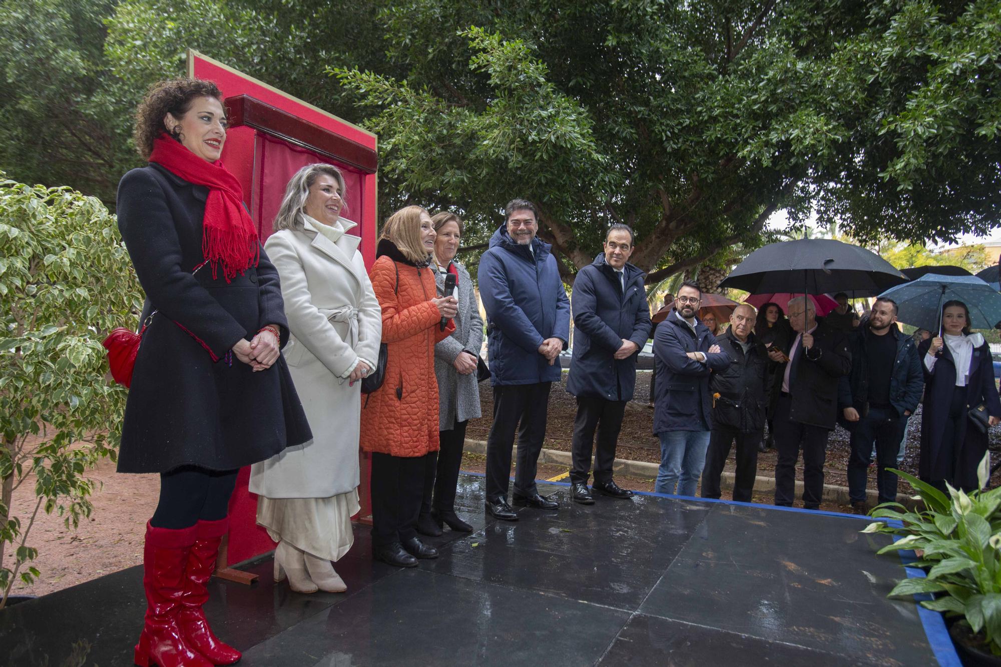 Inauguración del parque Damas del Fuego