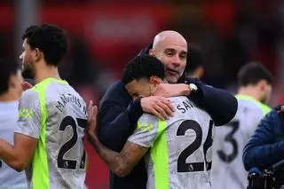 Savinho no podrá cumplir el deseo de Guardiola