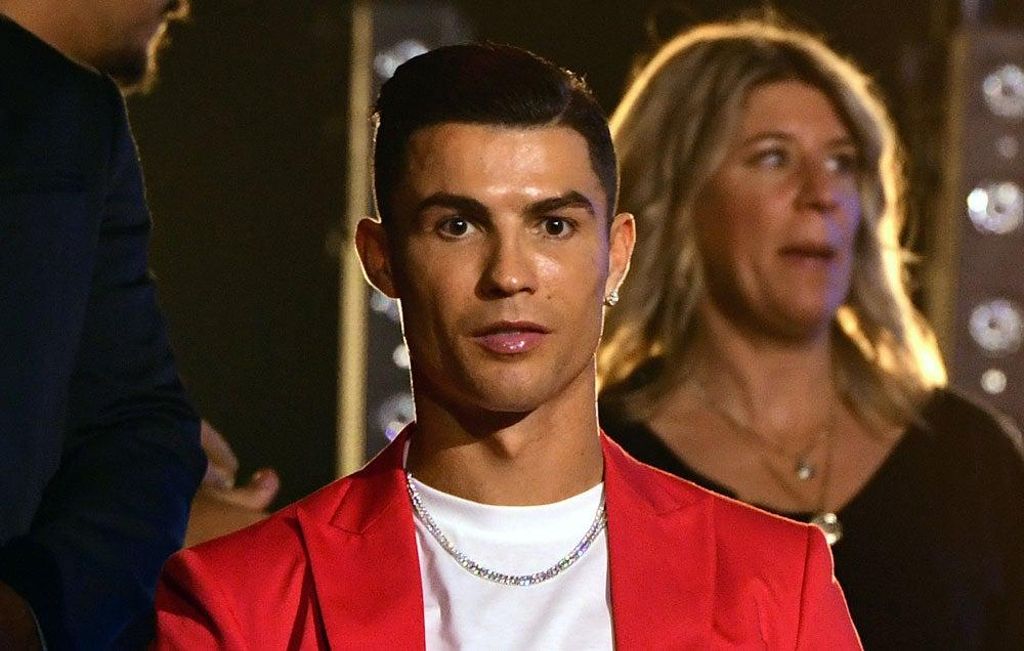 Cristiano Ronaldo en los premios MTV EMA 2019