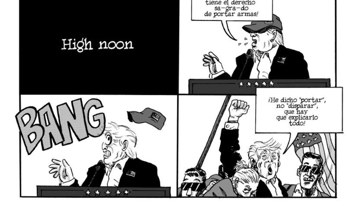 Algunas viñetas de 'Más presidente Trump'