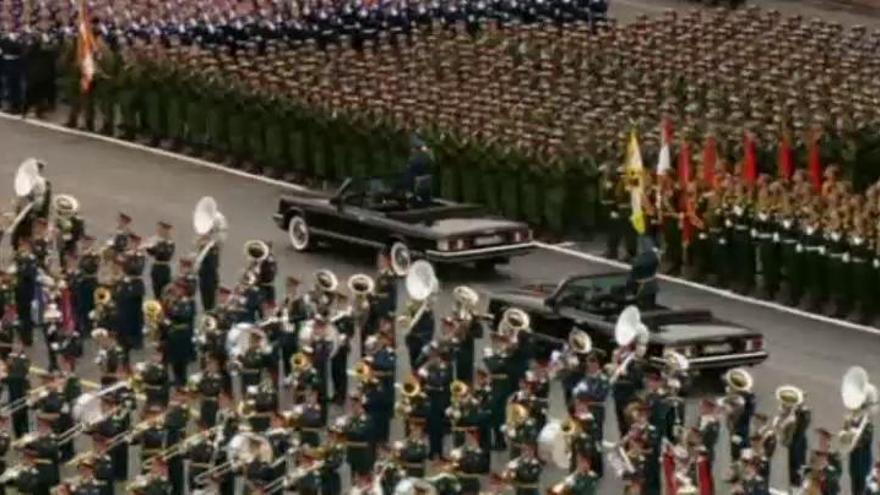 Gran despliegue militar en Moscú en el Desfile de la Victoria