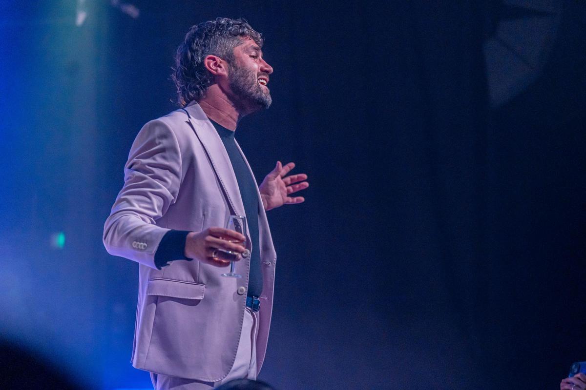 Alejandro Astola, en un concierto.