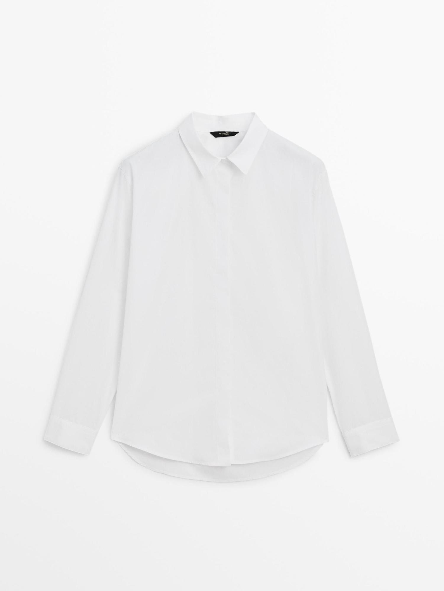 Camisa blanca de Massimo Dutti