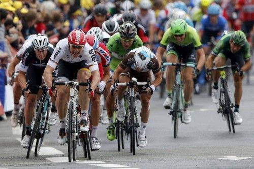 La sexta etapa del Tour de Francia, en imágenes