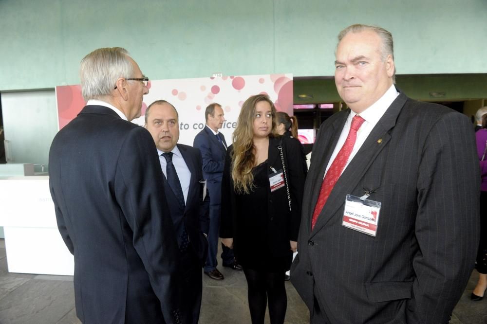 El rey en A Coruña con la Empresa Familiar