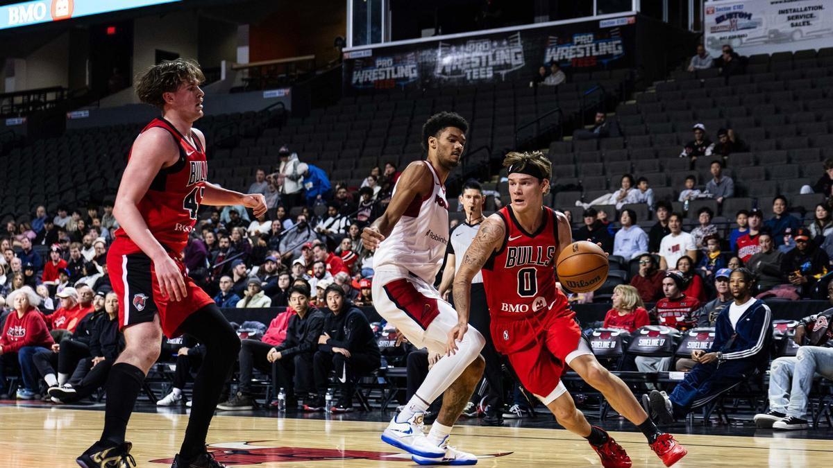 Mac McClung, durant un partit de l'última G-League