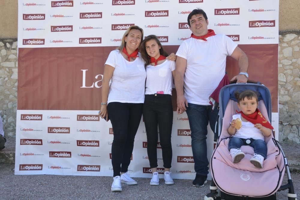 Photocall en los Caballos del Vino de Caravaca