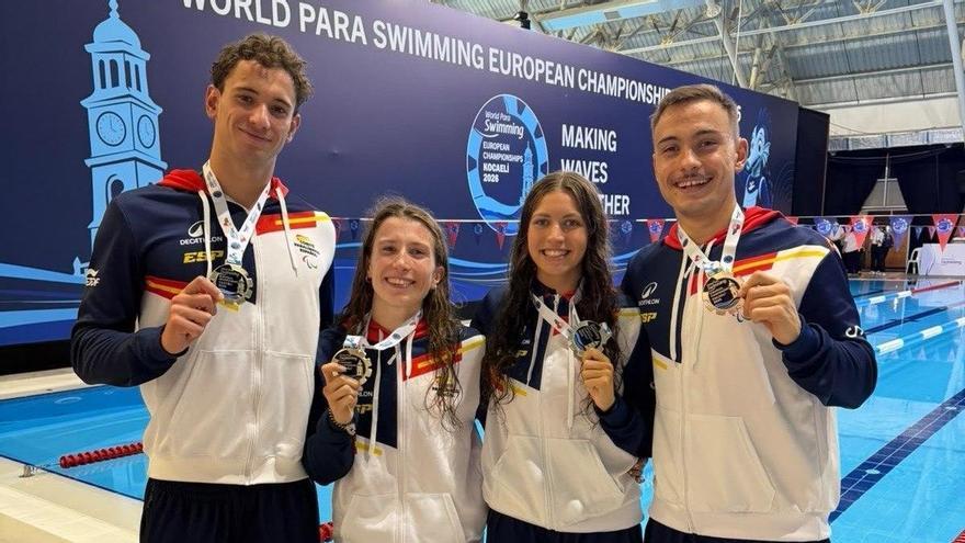 Tres oros y un total de diez medallas para España en la penúltima jornada del europeo