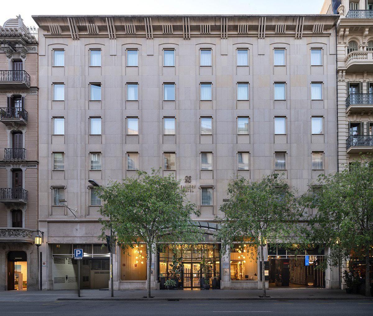 Fachada del hotel Gallery, en Barcelona.