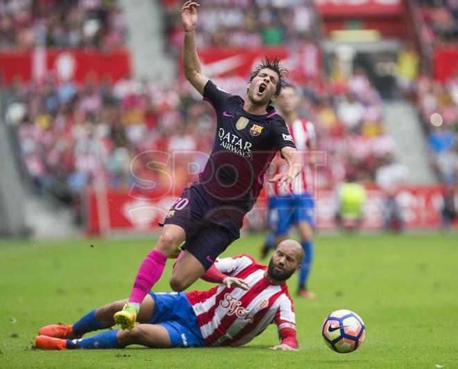 Las imágenes del  Sporting de Gijón, 0 - FC Barcelona, 5