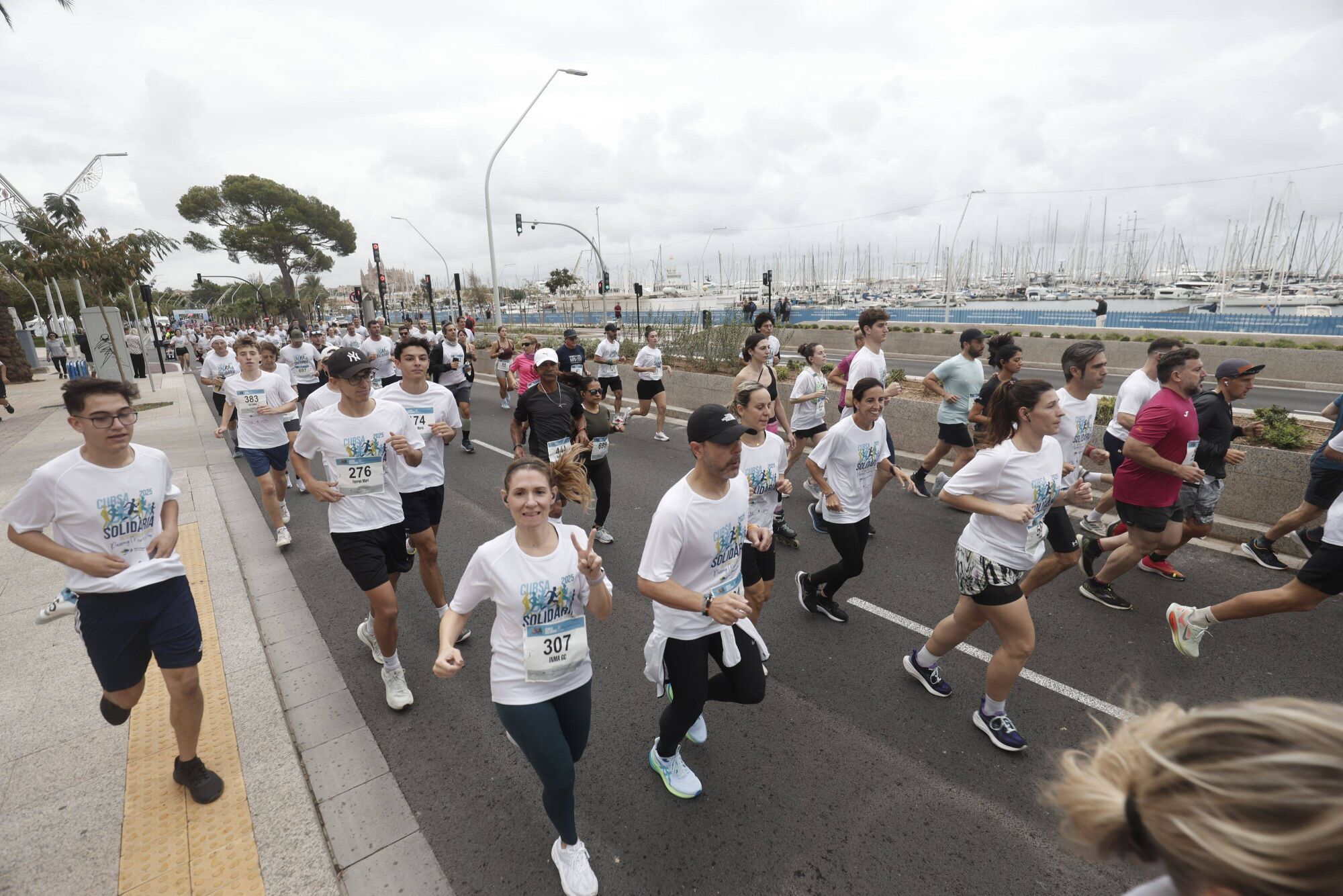 MARATÓN SOLIDARIA CON MOTIVO DE LA INAUGURACIÓN DEL NUEVO PASEO MARÍTIMO DE PALMA.