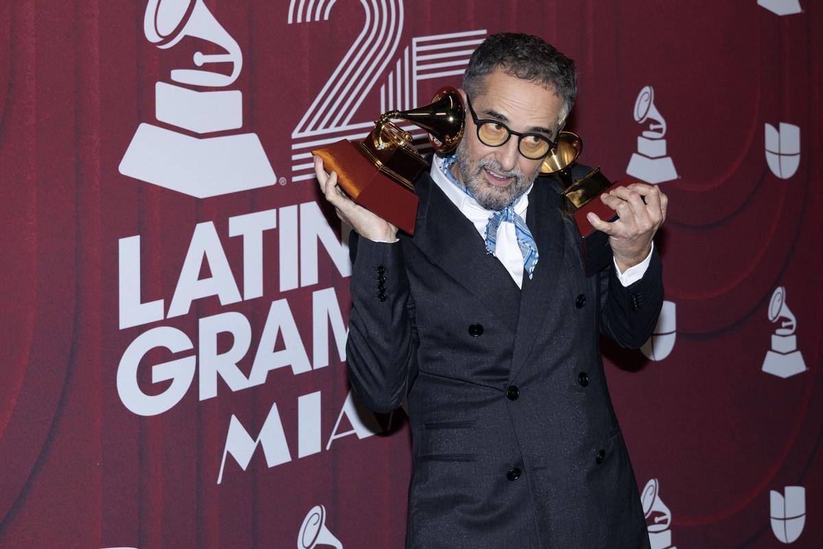 Jorge Drexler triunfó con su canción 'Derrumbe'