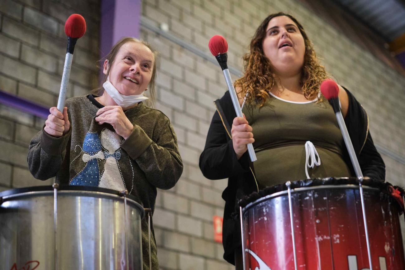 Talleres de percusión para personas con discapacidad